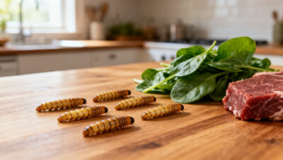 vitaminas gusano de la harina