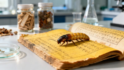 historia tenebrio molitor medicina china