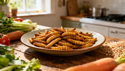 tenebrio molitor para consumo humano